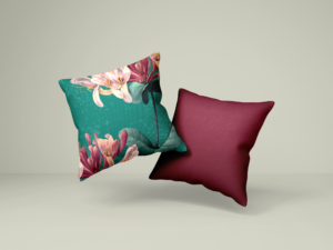 coussin Rosaia Impremalia Maroc
